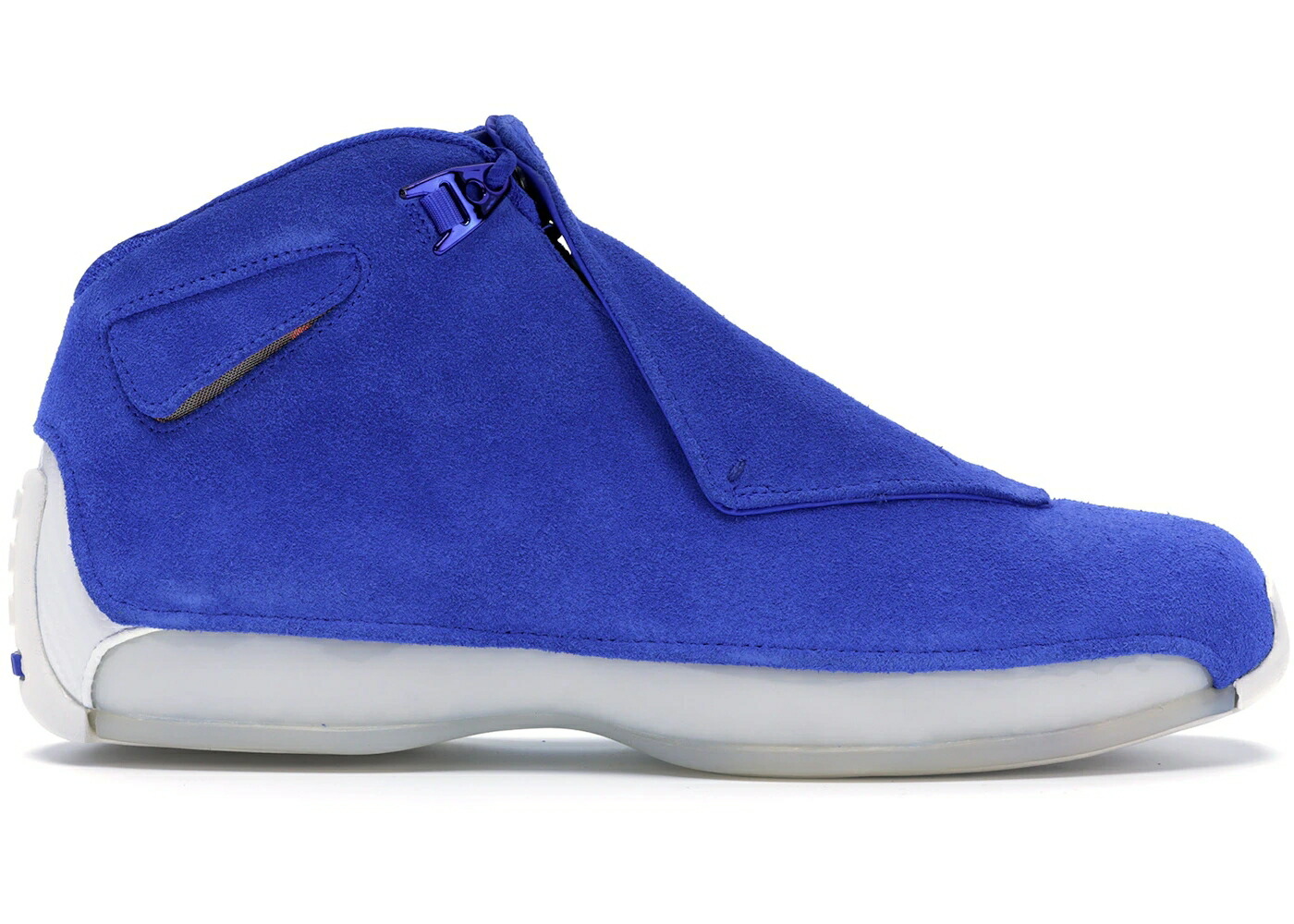 ナイキ ジョーダン 青味 青み スニーカー メンズ JORDAN 18 RETRO RACER BLUE / RACER BLUE RACER BLUE SAIL
