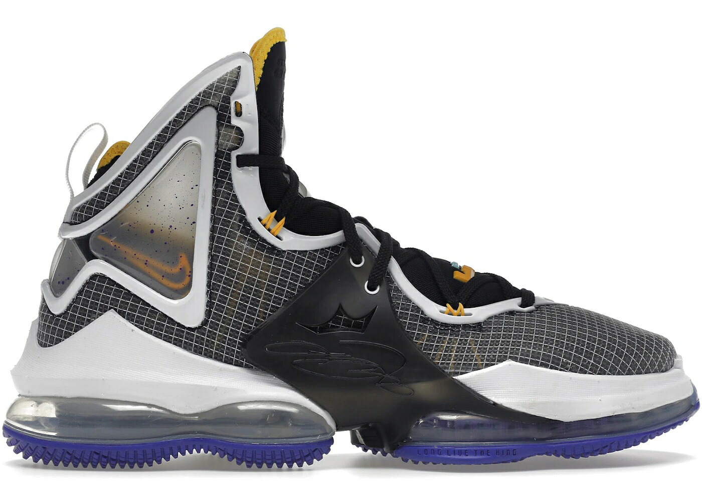 ナイキ レブロン クラシック 黒色 ブラック ゴールド スニーカー メンズ NIKE LEBRON 19 HARDWOOD CLASSIC / BLACK UNIVERSITY GOLD PERSIAN