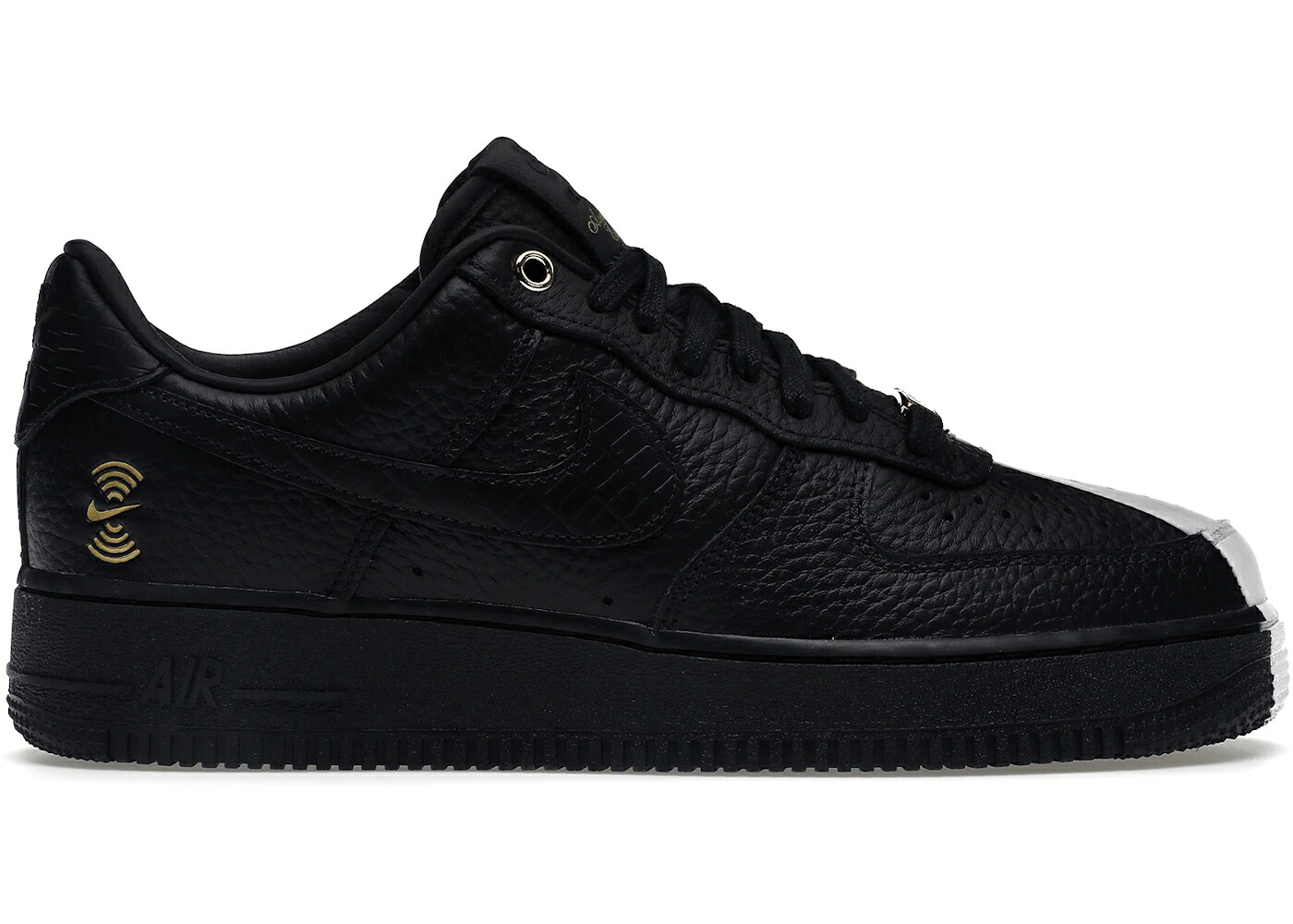 ナイキ 黒色 ブラック 白色 ホワイト エアフォース スニーカー メンズ NIKE AIR FORCE 1 LOW 40TH ANNIVERSARY EDITION SPLIT BLACK WHITE / BLACK WHITE|スニケス