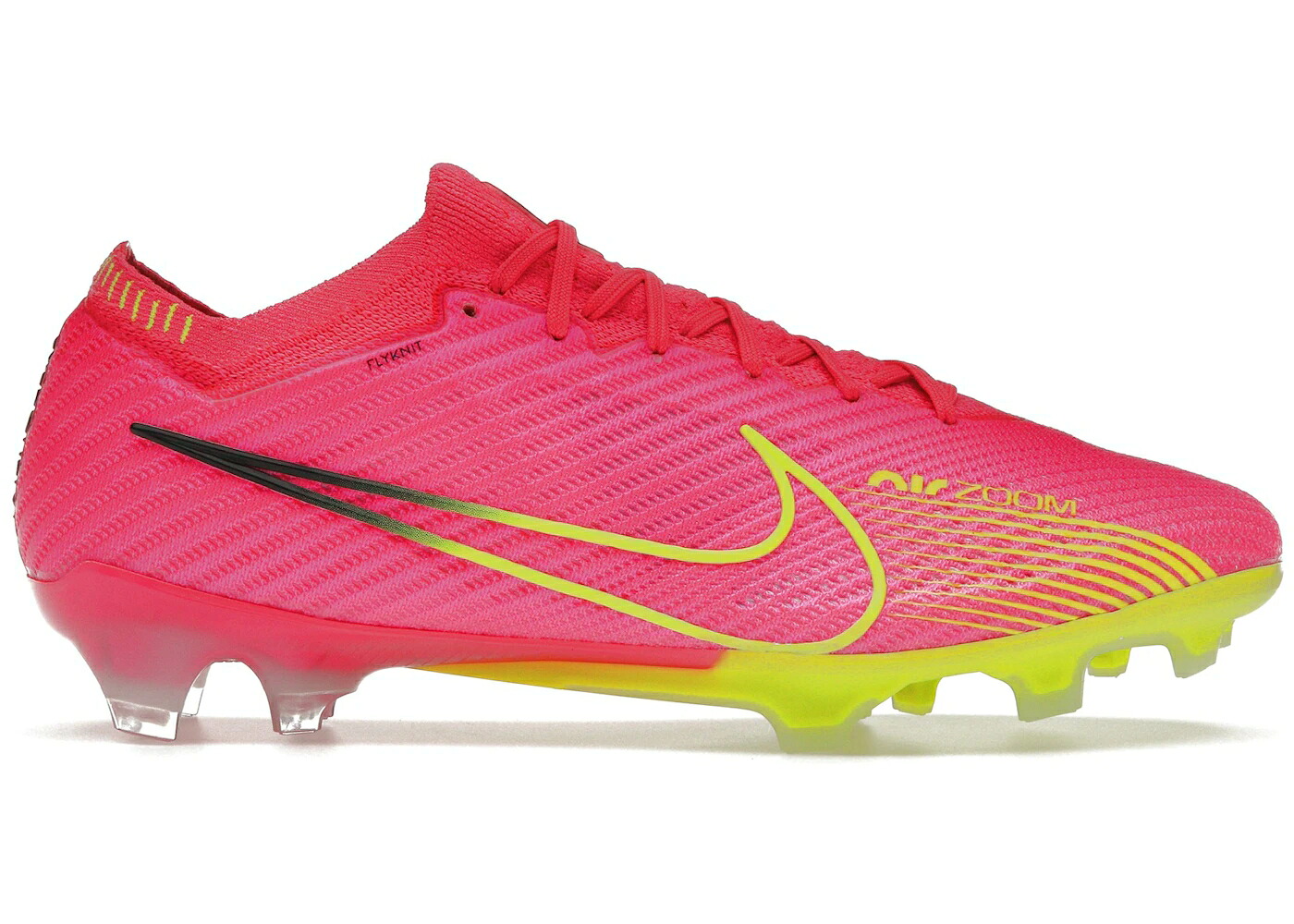 ナイキ 望遠レンズ エリート サクラ色 ブラジャー同盟罷工 スニーカー メンズ NIKE ZOOM MERCURIAL VAPOR 15 ELITE FG LUMINOUS PACK / PINK BLAST VOLT GRIDIRON