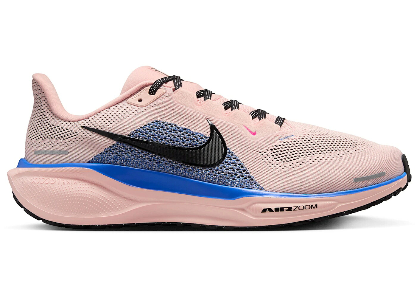 ナイキ ズーム ペガサス 青色 ブルー ピンク 黒色 ブラック ズームペガサス スニーカー メンズ NIKE AIR ZOOM PEGASUS 41 WASHED CORAL RACER BLUE HYPER PINK BLACK / WASHED CORAL RACER BLUE HYPER