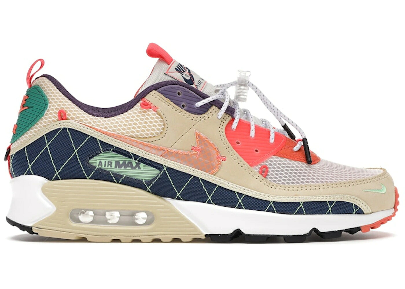ナイキ マックス チーム ゴールド 青色 ブルー エアマックス スニーカー メンズ NIKE AIR MAX 90 TRAIL TEAM GOLD / TEAM GOLD COASTAL BLUE CAMELLIA|スニケス