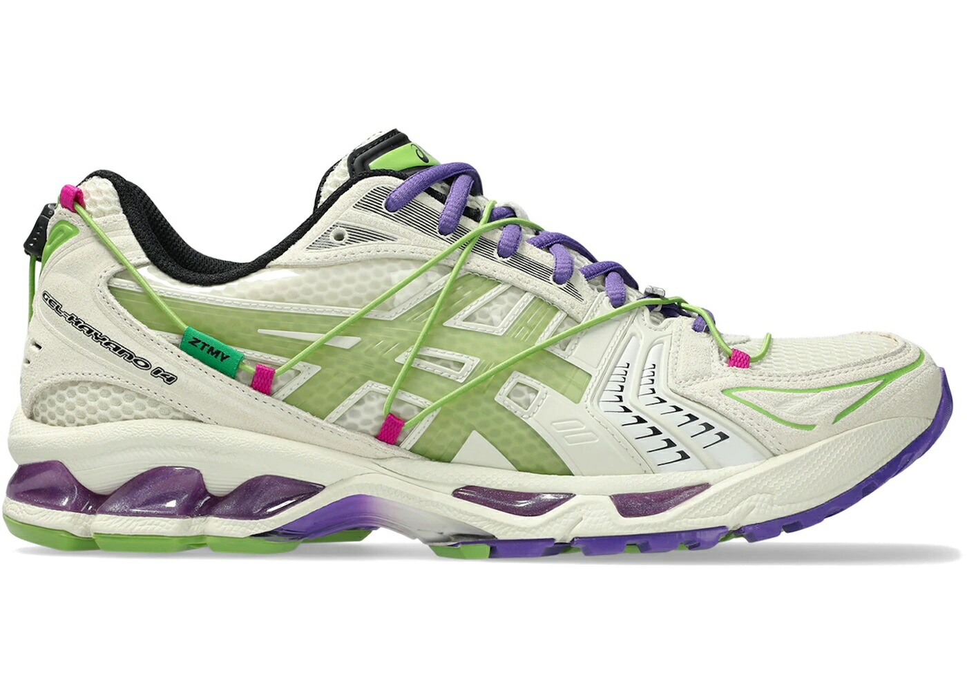 アシックス 白いこと 白いこと 緑 緑であること スニーカー メンズ ASICS GEL-KAYANO 14 ZUTOMAYO WHITE GREEN / WHITE GREEN