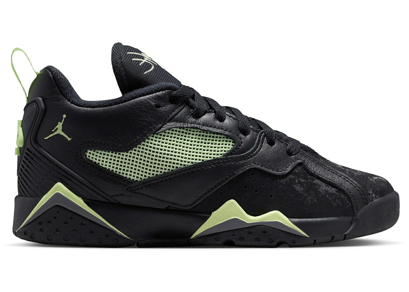 ナイキ ジョーダン 黒いこと 黒いこと 薄墨色 薄墨色 お坊っちゃん キッズ JORDAN MVP 92 BLACK BARELY VOLT (GS) / BLACK IRON GREY BARELY VOLT もの言う花 マタニティ スニーカー