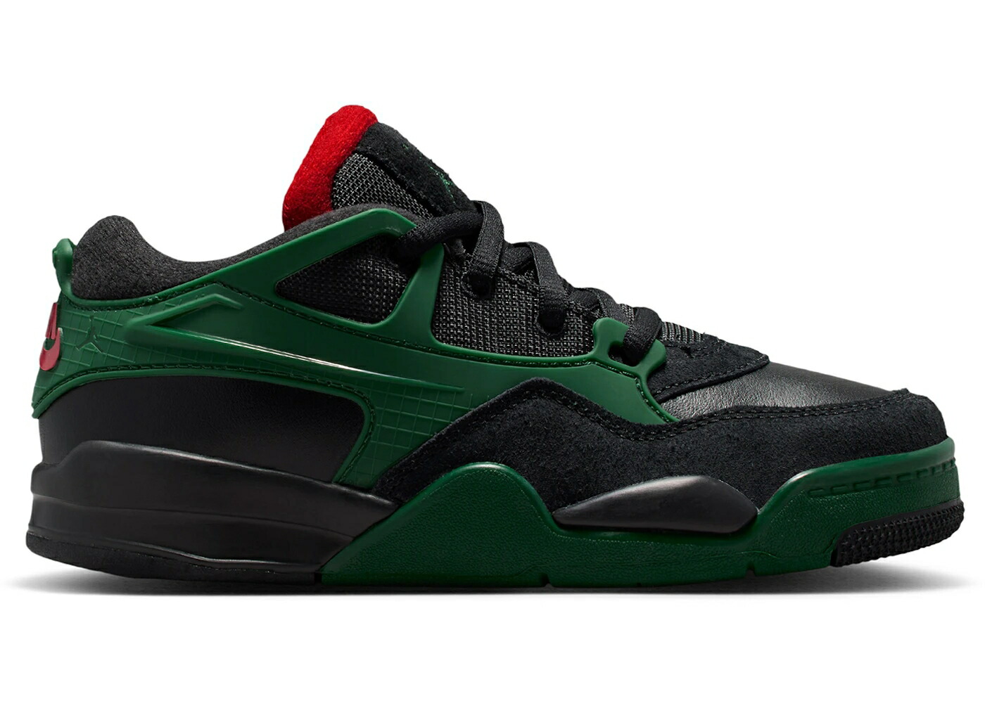 ナイキ ジョーダン 黒色 ブラック 緑 グリーン 赤 レッド ジュニア キッズ JORDAN 4 RM BLACK GORGE GREEN VARSITY RED (PS) / BLACK GORGE GREEN VARSITY RED ベビー マタニティ スニーカー 19,241円