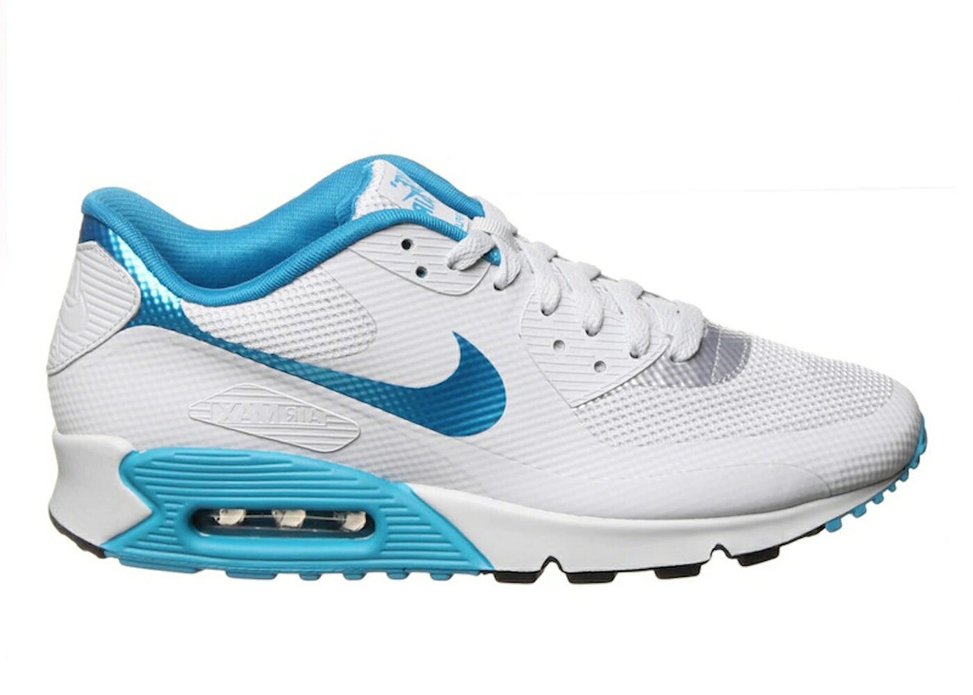 ナイキ マックス ハイパーフューズ プラチナム ダイナミック 青色 ブルー ピュア エアマックス スニーカー メンズ NIKE AIR MAX 90 HYPERFUSE PLATINUM DYNAMIC BLUE / PURE PLATINUM DYNAMIC BLUE DARK