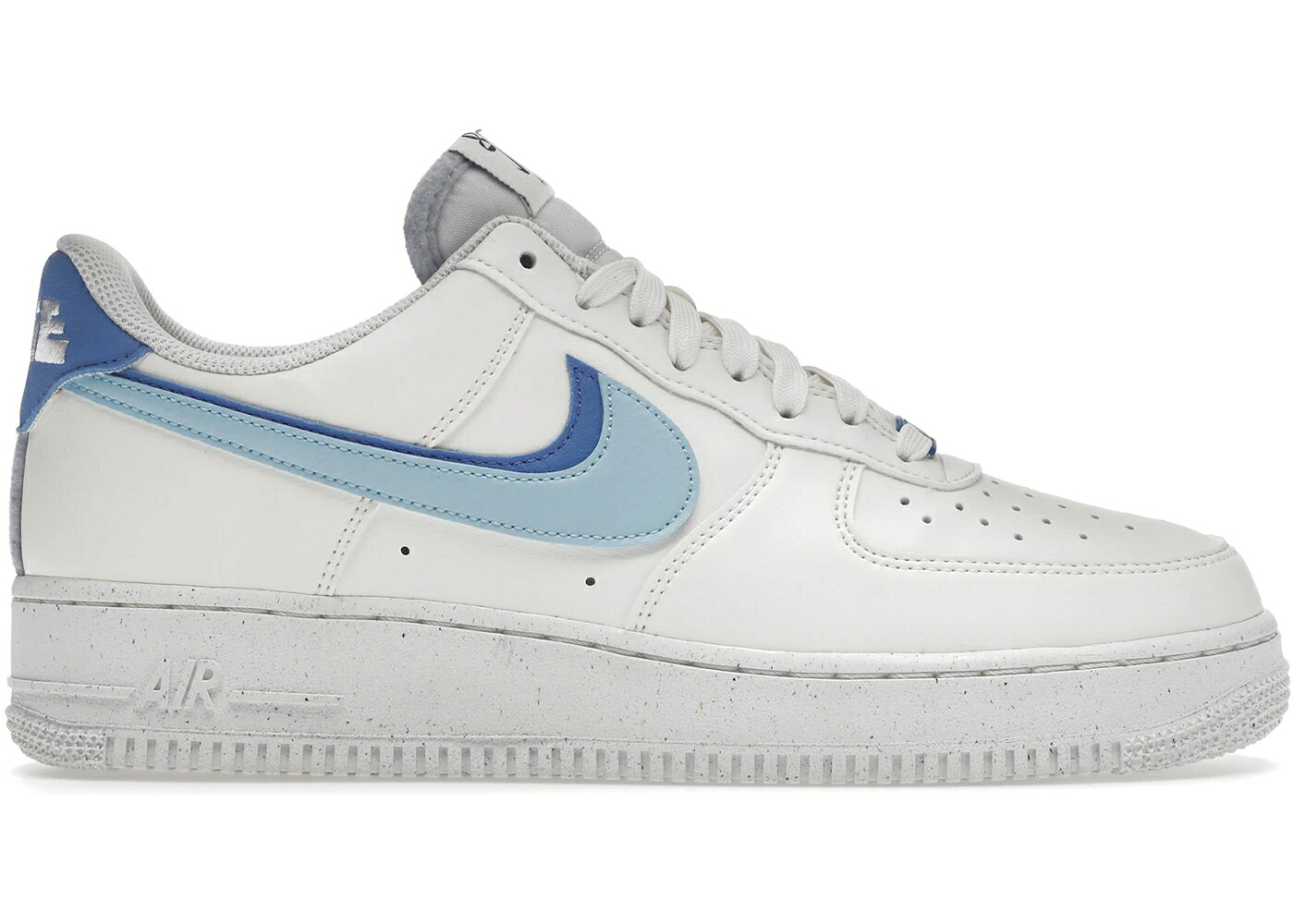 ナイキ スウッシュ スウォッシュ 青味 青み 黒いこと 黒いこと 空軍 \u002707 スニーカー メンズ NIKE AIR FORCE 1 LOW LV8 82 DOUBLE SWOOSH MEDIUM BLUE / SAIL MEDIUM BLUE BLACK BLUE