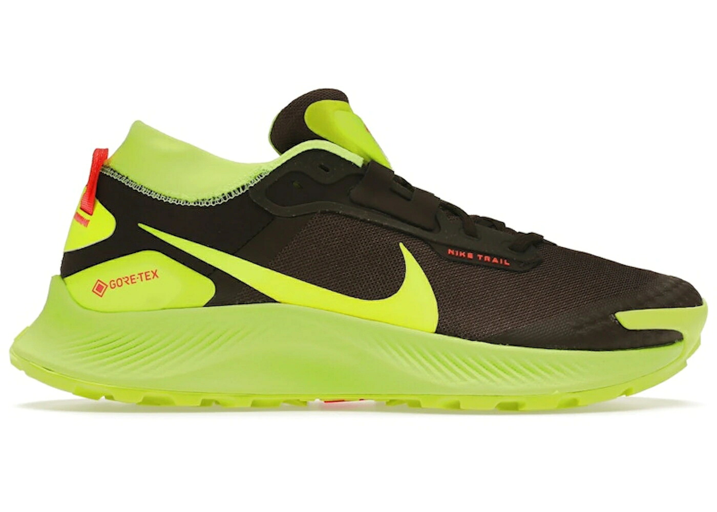 ナイキ ペガサス ゴアテックス クリムゾン スニーカー メンズ NIKE PEGASUS TRAIL 3 GORE-TEX DARK CHOCOLATE VOLT / DARK CHOCOLATE BRIGHT CRIMSON
