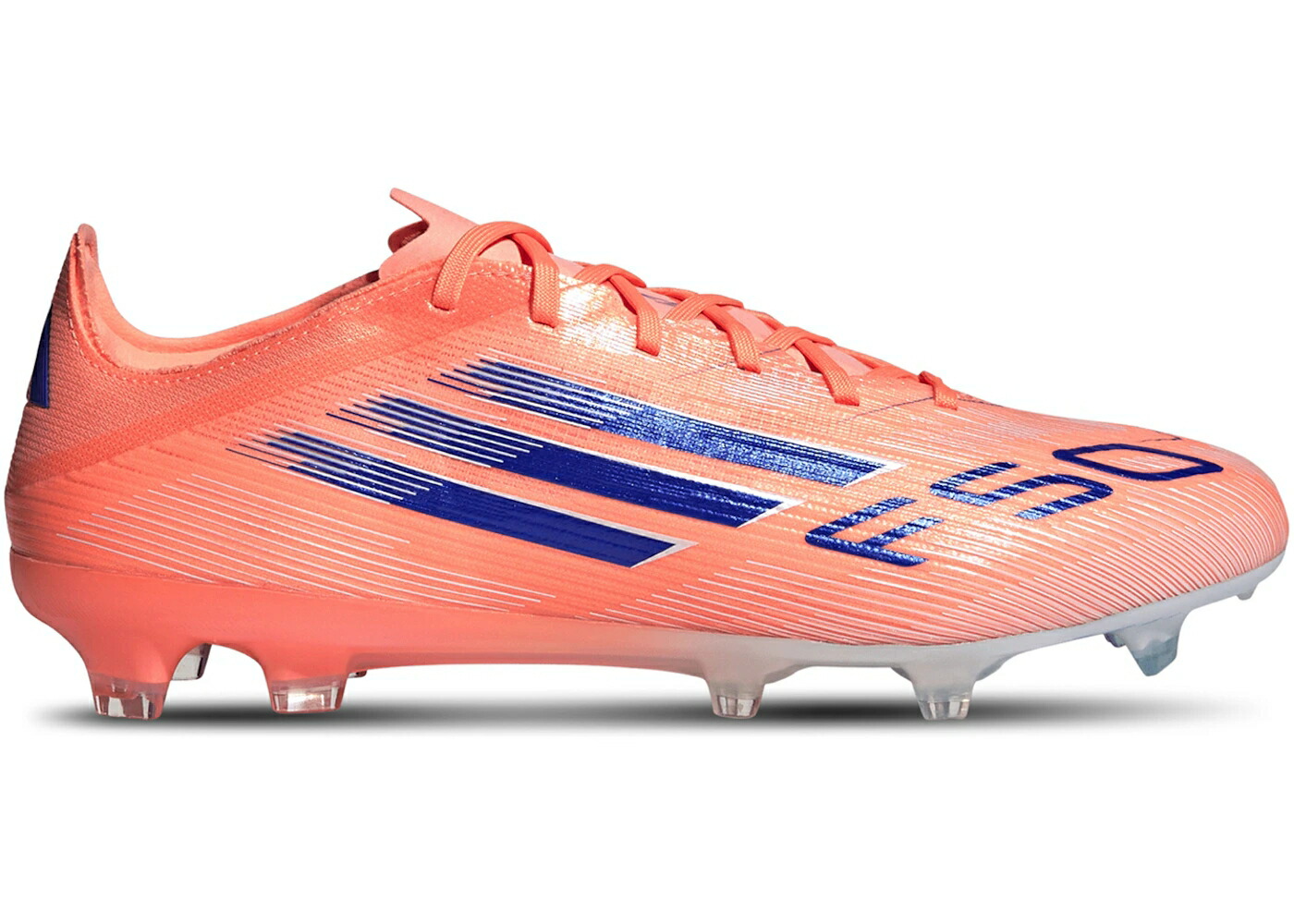 アディダス プロ 橙 オレンジ 青色 ブルー スニーカー メンズ ADIDAS F50 PRO FG CORAL BLAZE PACK / BEAM ORANGE LUCID BLUE CLOUD