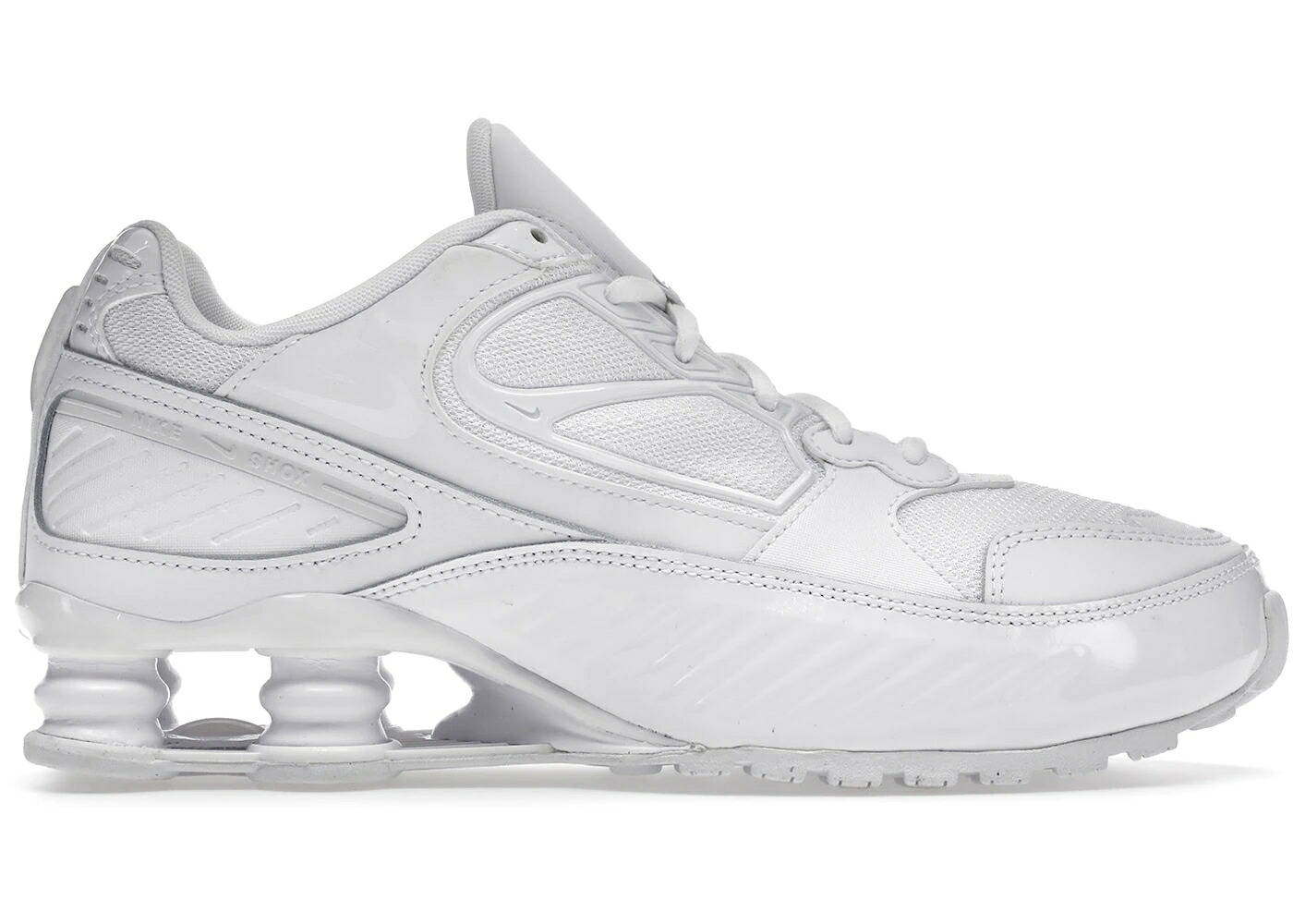 ナイキ ショックス 白色 ホワイト WOMEN'S スニーカー レディース NIKE SHOX ENIGMA TRIPLE WHITE (WOMEN'S) / WHITE WHITE WHITE｜スニケス