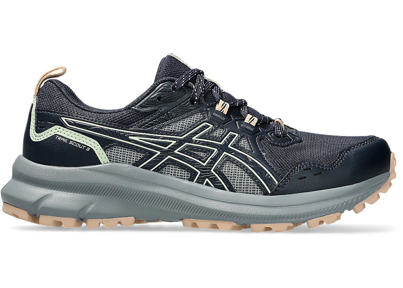 アシックス 案内者 緑 緑であること WOMEN\u0027S スニーカー レディース ASICS TRAIL SCOUT 3 MIDNIGHT WHISPER GREEN (WOMEN\u0027S) / MIDNIGHT WHISPER GREEN