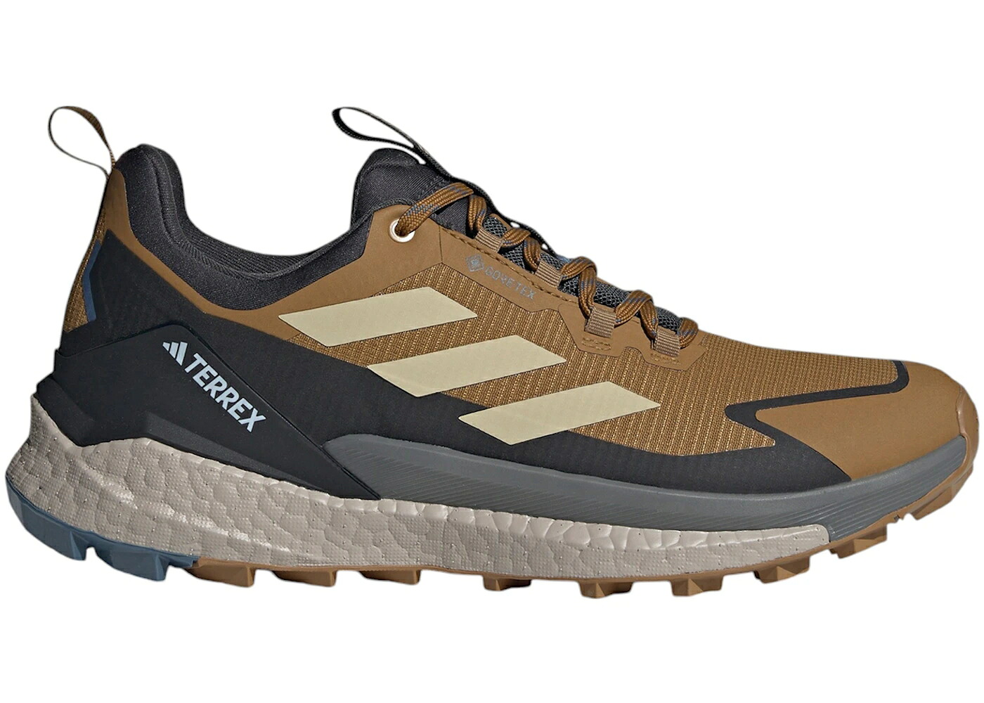 アディダス 無償性 ゴアテックス 銅 ブロンズ 炭素 2.0 スニーカー メンズ ADIDAS TERREX FREE HIKER LOW GORE-TEX BRONZE STRATA SAVANNA CARBON / BRONZE STRATA SAVANNA CARBON