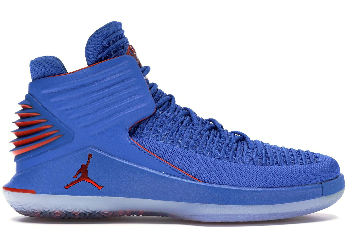 ナイキ ジョーダン ラッセル ウェストブルック 青み 青色 野球クラブ 橙 オレンジ色 スニーカー メンズ JORDAN XXXII RUSSELL WESTBROOK OKC / PHOTO BLUE TEAM ORANGE METALLIC