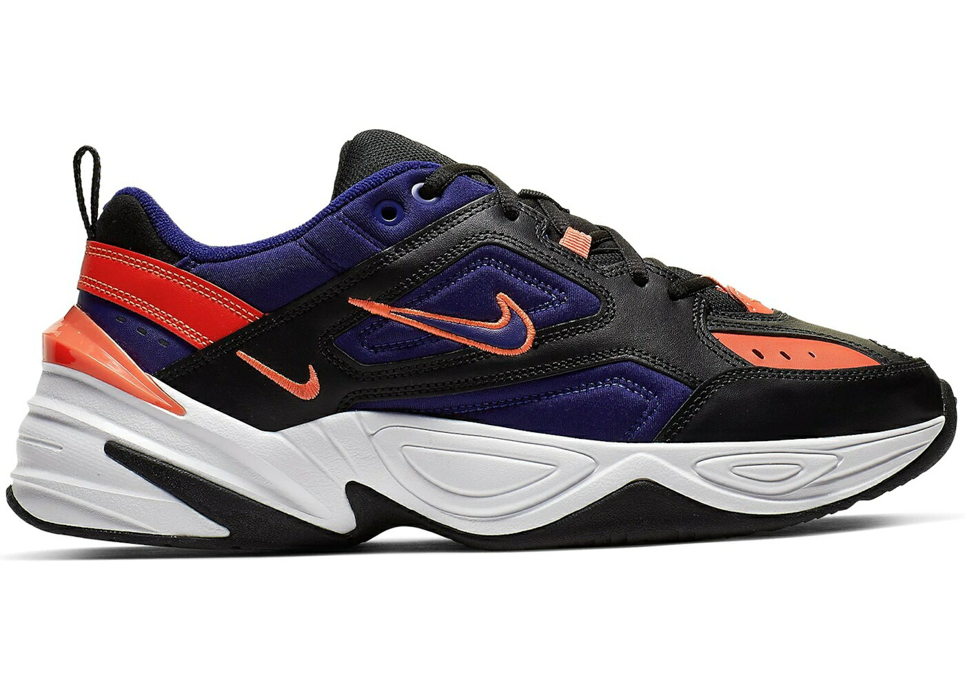ナイキ 黒色 ブラック ディープ 青色 ブルー クリムゾン スニーカー メンズ NIKE M2K TEKNO BLACK DEEP ROYAL BLUE BRIGHT CRIMSON / BLACK DEEP ROYAL BLUE BRIGHT