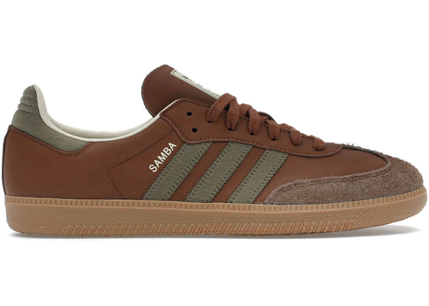 アディダス サンバ 赤銅色 赤銅色 オリーブ スニーカー メンズ ADIDAS SAMBA OG PRELOVED BROWN OLIVE STRATA / PRELOVED BROWN OLIVE STRATA