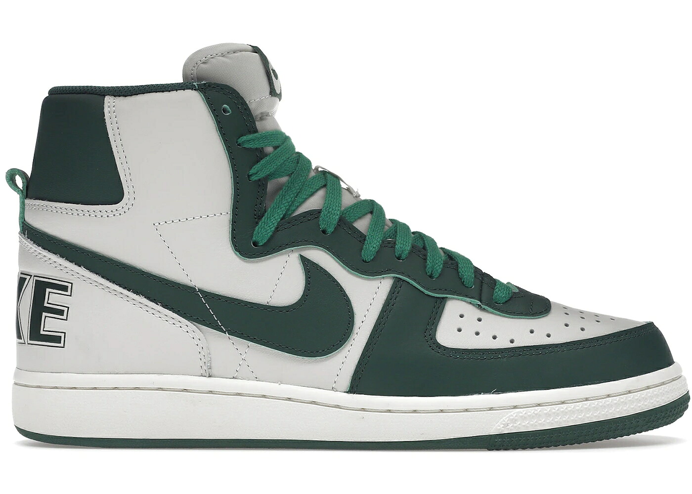 ナイキ ターミネーター ご機嫌 緑 緑であること スニーカー メンズ NIKE TERMINATOR HIGH NOBLE GREEN / SWAN NOBLE GREEN SAIL WASHED
