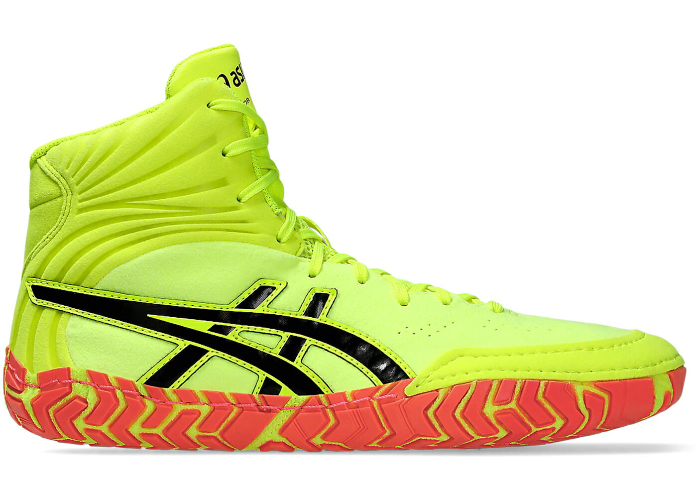 アシックス 黄色 イエロー 黒色 ブラック スニーカー メンズ ASICS AGGRESSOR 5 PARIS SAFETY YELLOW BLACK / SAFETY YELLOW BLACK