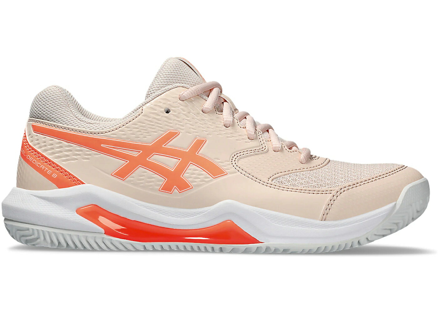 アシックス パール サクラ色 WOMEN\u0027S スニーカー レディース ASICS GEL-DEDICATE 8 CLAY PEARL PINK SUN CORAL (WOMEN\u0027S) / PEARL PINK SUN CORAL