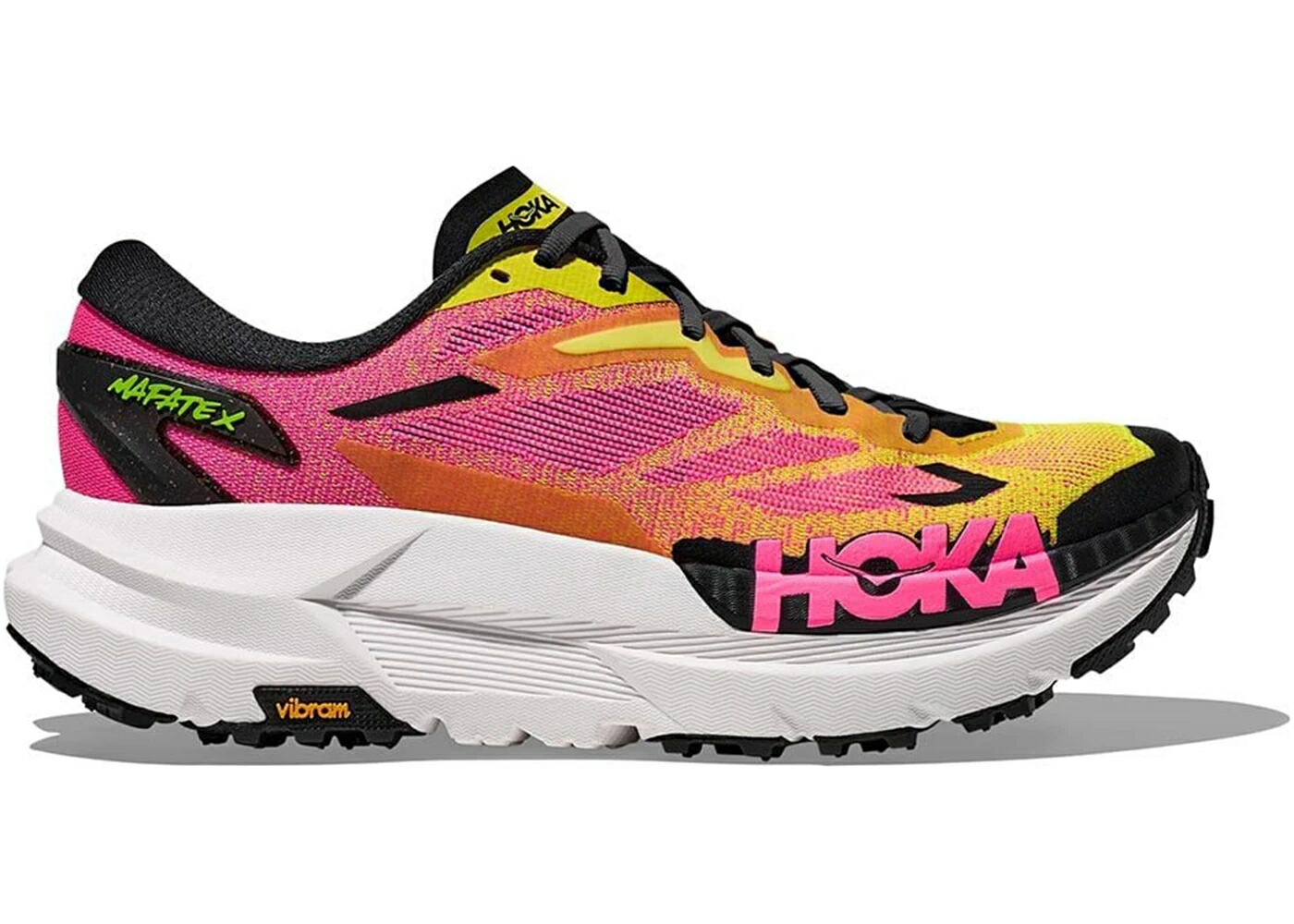 ホカオネオネ ローズ スニーカー メンズ HOKA ONE ONE HOKA ONE MAFATE X NEON CITRUS ROSE / NEON HOKA CITRUS NEON ROSE