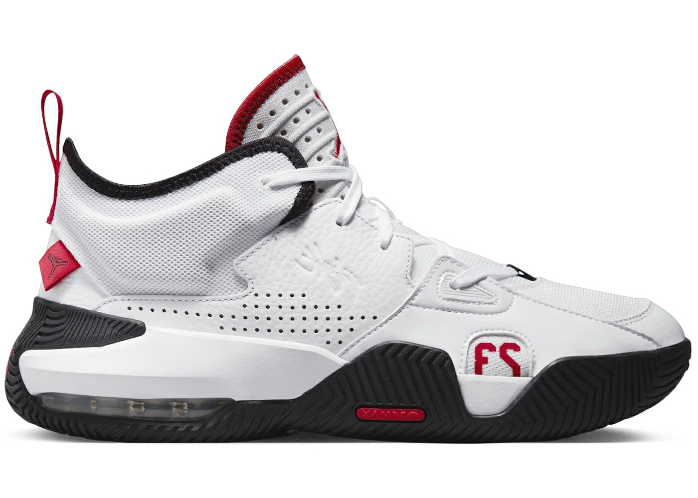 ナイキ ジョーダン 白色 ホワイト 赤 レッド 黒色 ブラック スニーカー メンズ JORDAN STAY LOYAL 2 WHITE UNIVERSITY RED BLACK / WHITE UNIVERSITY RED BLACK