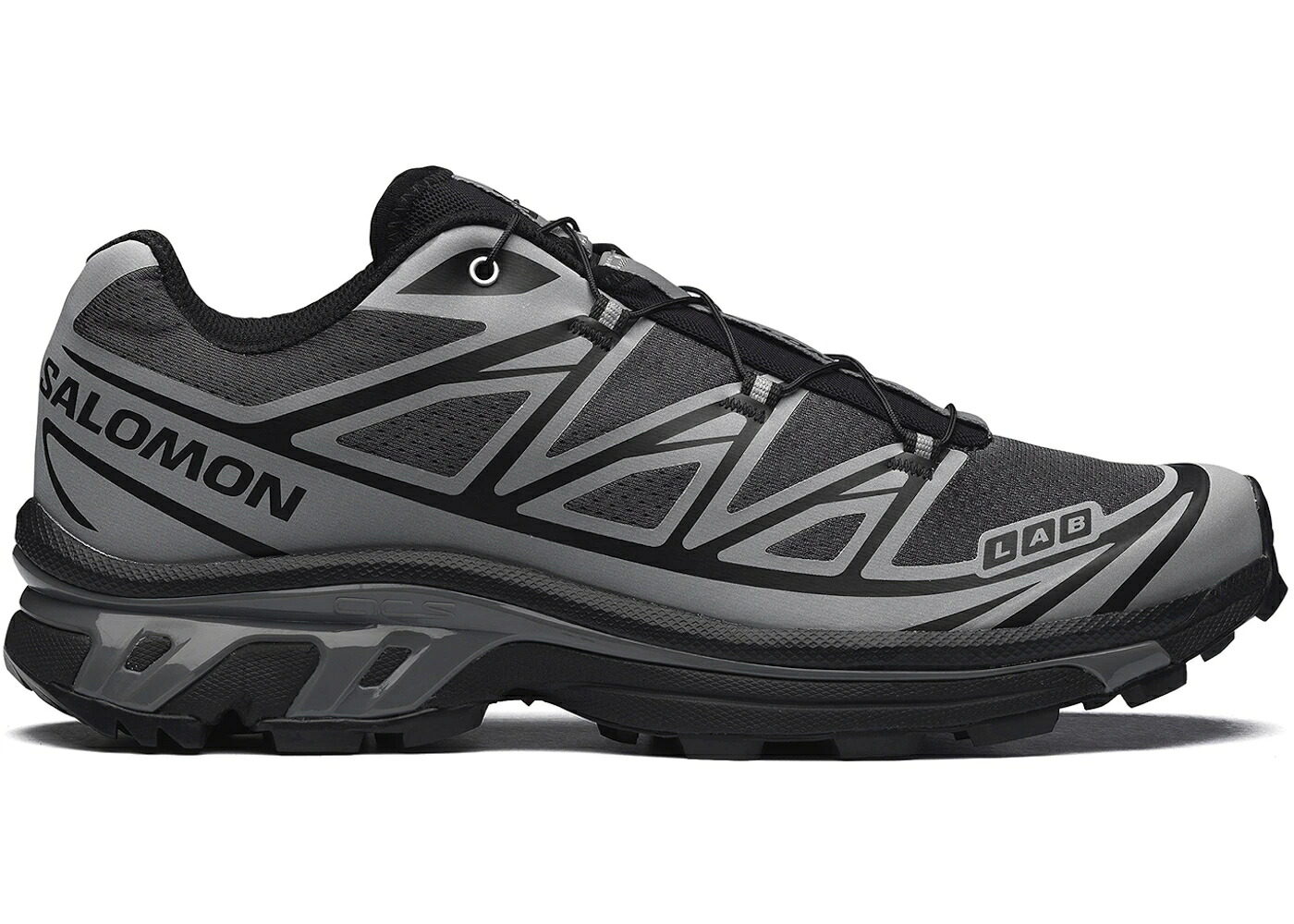 サロモン 黒いこと 黒いこと しろがね色 しろがね色 スニーカー メンズ SALOMON XT-6 NOCTURNE VISION / BLACK BLACK FOOTWEAR SILVER