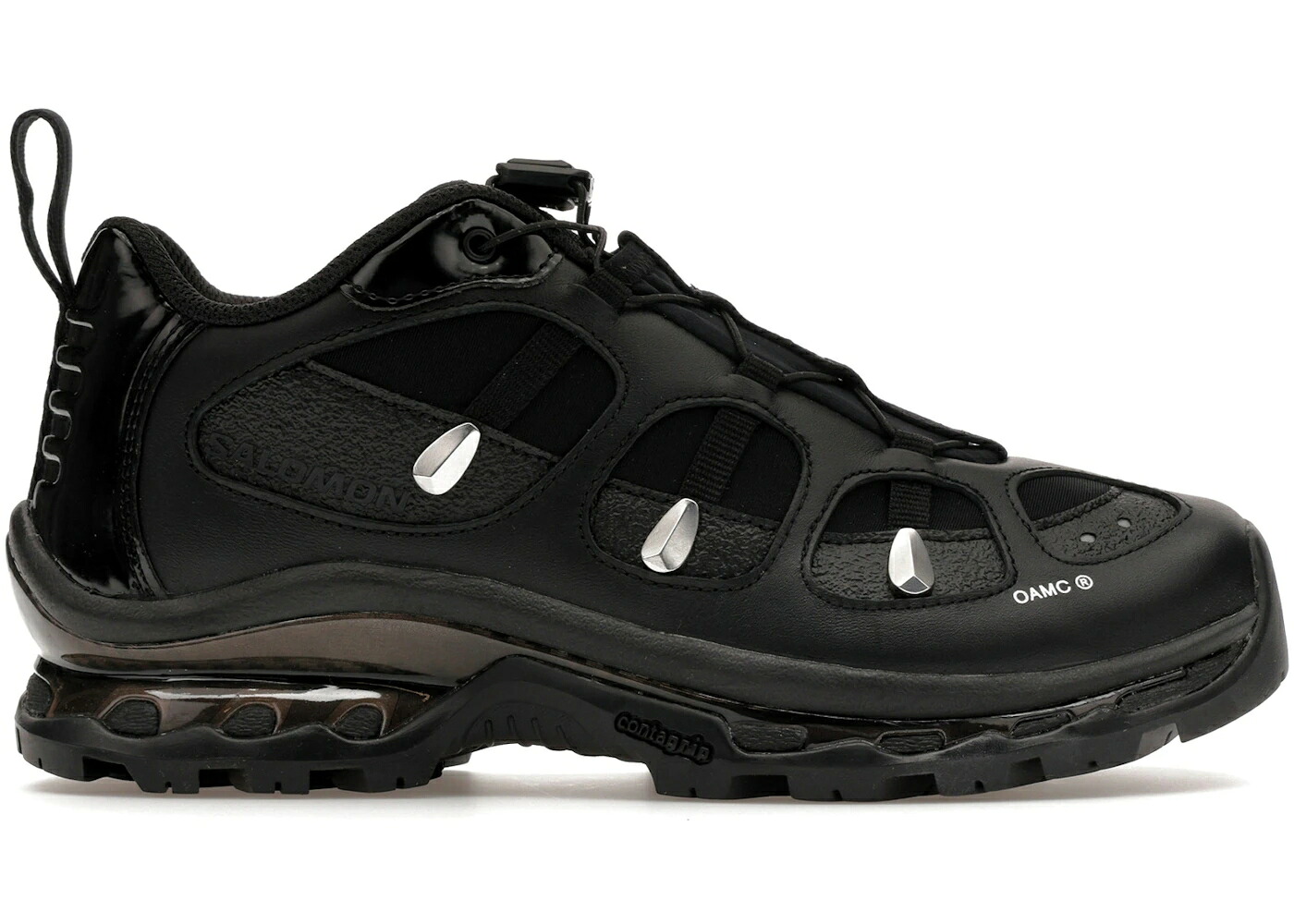 サロモン 黒いこと 黒いこと しろがね色 しろがね色 スニーカー メンズ SALOMON XT-QUEST OAMC BLACK SILVER / BLACK BLACK FOOTWEAR SILVER