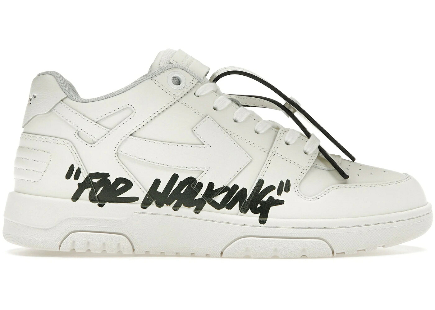 オフホワイト 白色 ホワイト 黒色 ブラック スニーカー メンズ OFF-WHITE OUT OF OFFICE LOW FOR WALKING WHITE BLACK /|スニケス