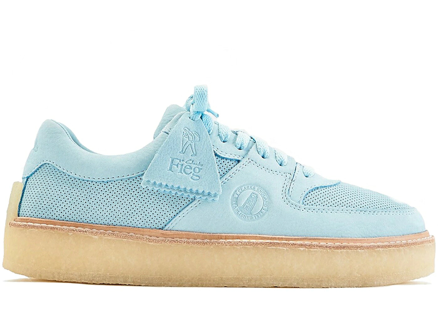 クラークス 表どおり スニーカー メンズ CLARKS SANDFORD RONNIE FIEG 8TH STREET HELIUM / HELIUM HELIUM