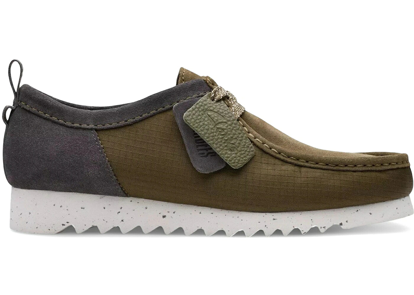 クラークス オリジナルス オリーブ スニーカー メンズ CLARKS ORIGINALS WALLABEE FTRE LO OLIVE COMBINATION / OLIVE COMBINATION