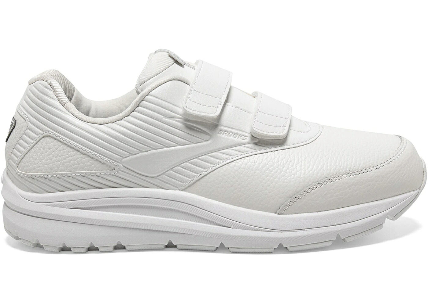 ブルックス 白色 ホワイト スニーカー メンズ BROOKS ADDICTION WALKER V-STRAP 2 TRIPLE WHITE / WHITE WHITE
