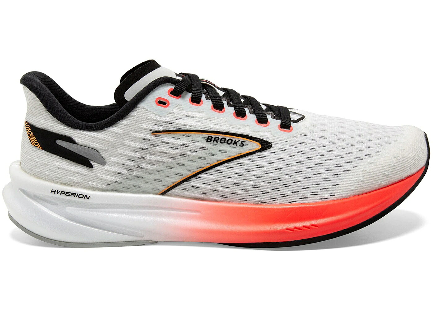 ブルックス 青色 ブルー 橙 オレンジ スニーカー メンズ BROOKS HYPERION BLUE FIERY CORAL ORANGE / BLUE FIERY CORAL ORANGE