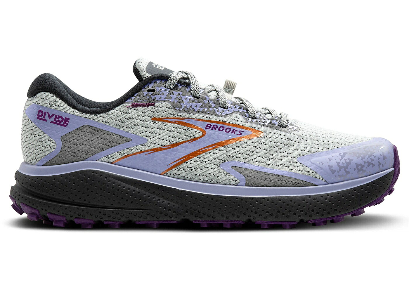 ブルックス WOMEN'S スニーカー レディース BROOKS DIVIDE 5 MERCURY EBONY SWEET LAVENDER (WOMEN'S) / MERCURY EBONY SWEET LAVENDER