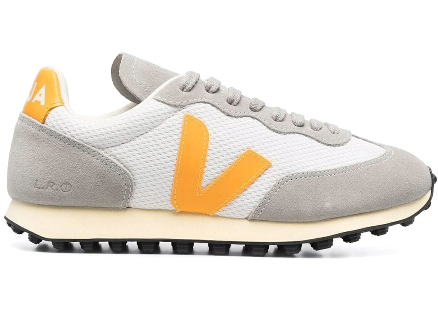 ヴェジャ リオ 灰色 グレー 白色 ホワイト 黄色 イエロー スニーカー メンズ VEJA RIO BRANCO ALVEOMESH GRAVEL OURO / GREY WHITE YELLOW