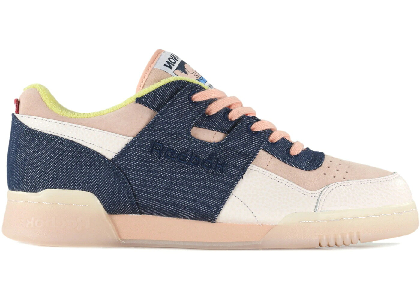 リーボック ワークアウト ピンク 赤 レッド BELLY'S スニーカー メンズ REEBOK WORKOUT LO PLUS HANON GONNA GET YA / BE MINE PINK EXCELLENT RED｜スニケス 63,250円