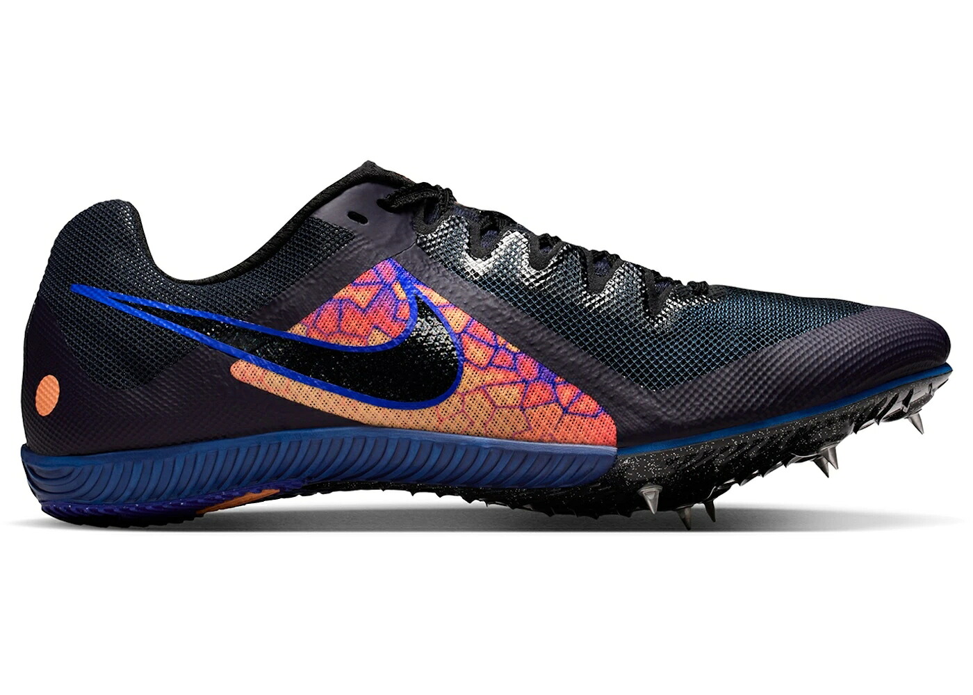 ナイキ 望遠レンズ 対戦相手 橙 オレンジ色 スニーカー メンズ NIKE ZOOM RIVAL MULTI GLAM DARK OBSIDIAN ORANGE PULSE / DARK OBSIDIAN ORANGE PULSE