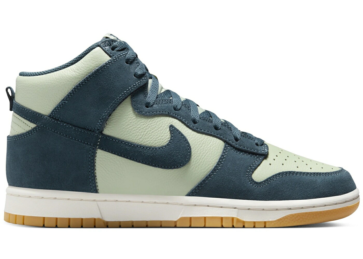 ナイキ ダンク ハイ 翡翠 ジェード 黄色 イエロー 紺色 ネイビー ダンクハイ スニーカー メンズ NIKE DUNK HIGH RETRO SE JADE HORIZON PHANTOM GUM YELLOW ARMORY NAVY / JADE HORIZON PHANTOM GUM YELLOW