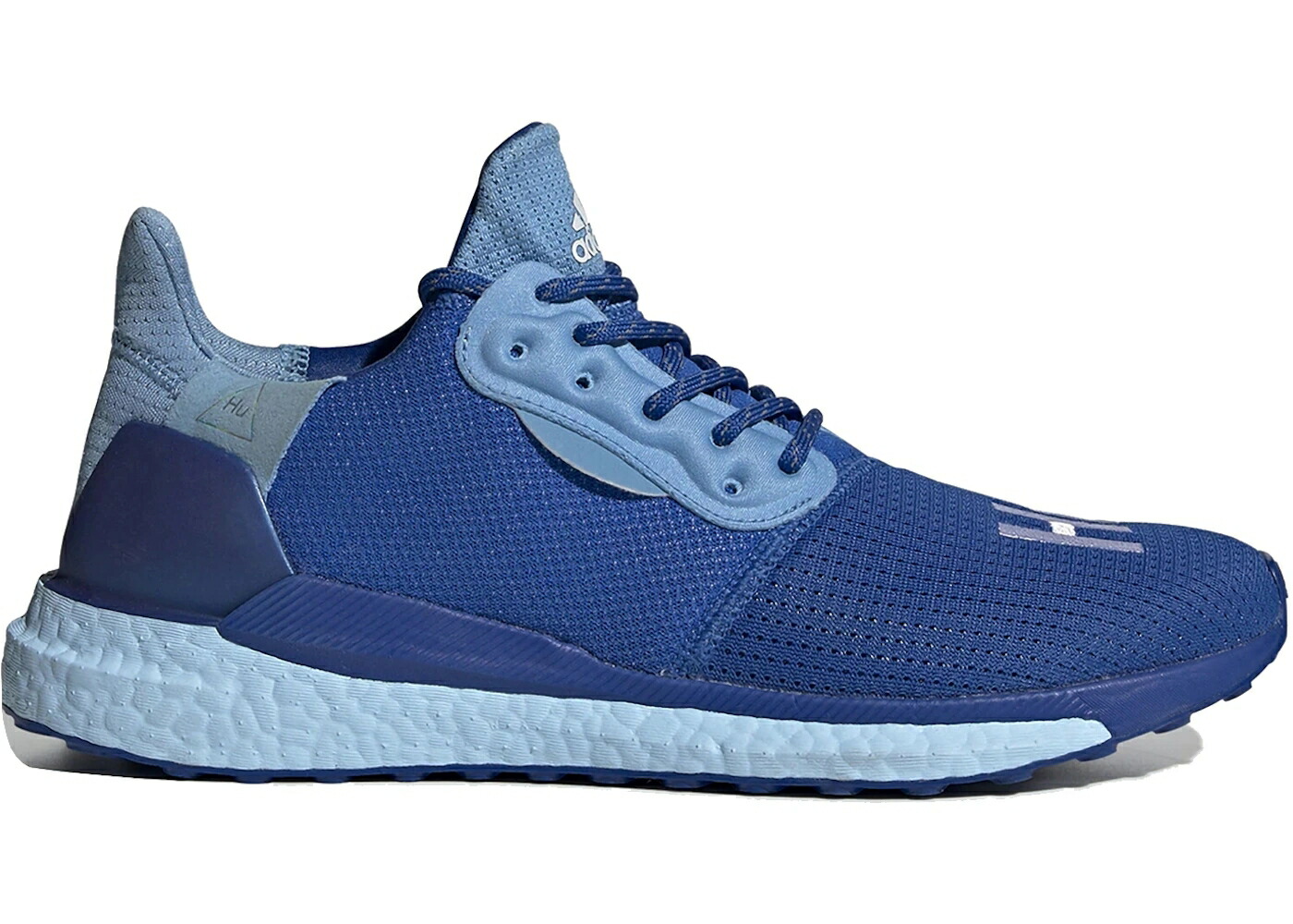 アディダス ひと休み 青味 青み スニーカー メンズ ADIDAS SOLAR HU PRD PHARRELL NOW IS HER TIME PACK BLUE / BLUE BLUE BLUE