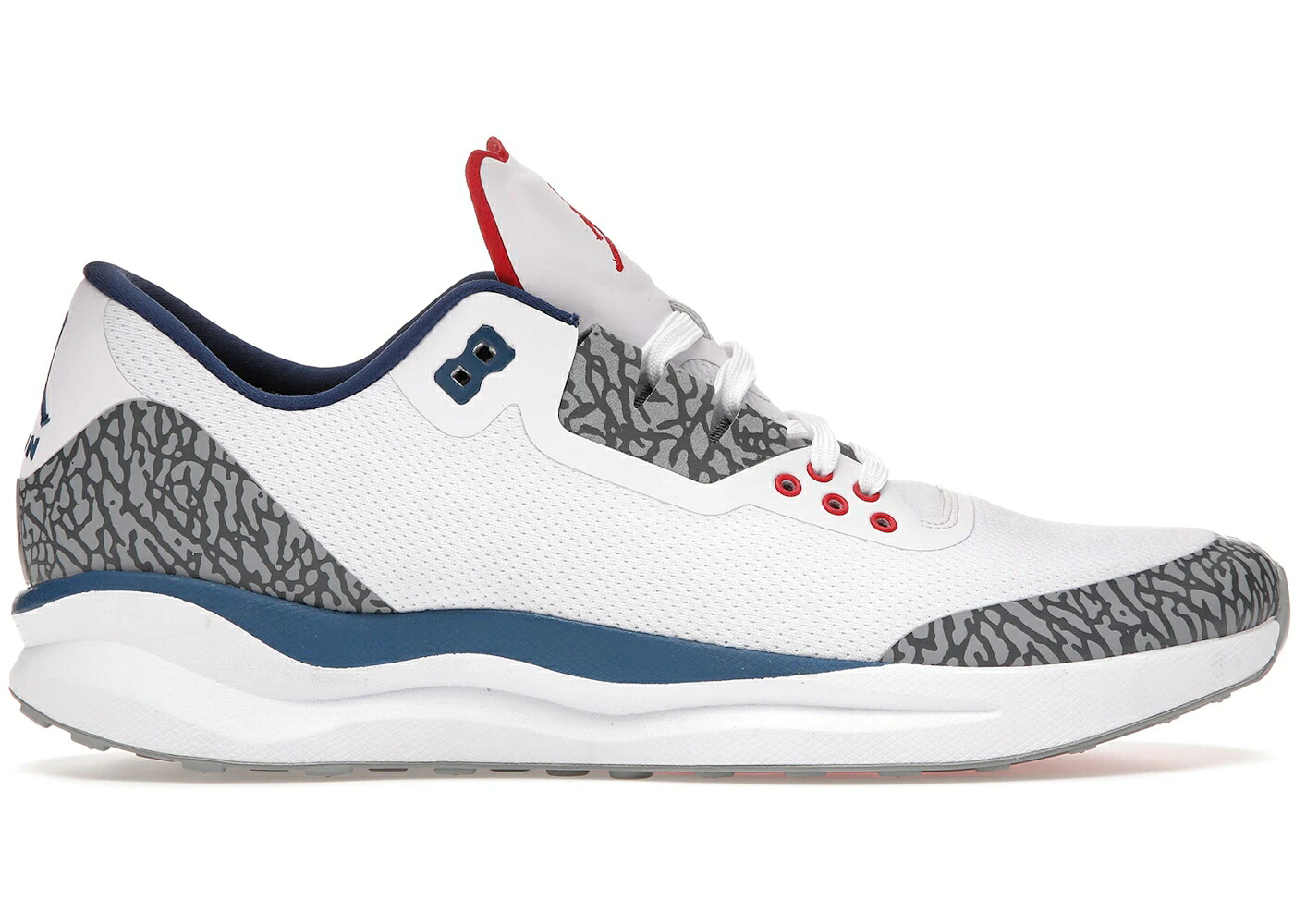 ナイキ ジョーダン ズーム 青色 ブルー 白色 ホワイト ファイア 赤 レッド スニーカー メンズ JORDAN ZOOM TENACITY 88 TRUE BLUE / WHITE FIRE RED TRUE BLUE|スニケス