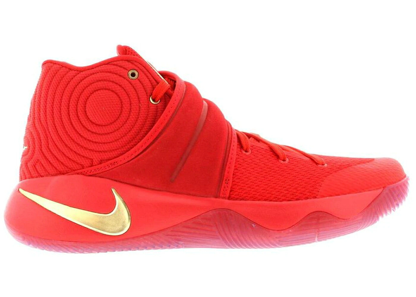 ナイキ カイリー ゴールド 赤 レッド スニーカー メンズ NIKE KYRIE 2 GOLD MEDAL / UNIVERSITY RED METALLIC GOLD