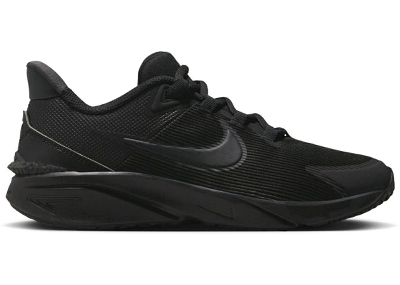 ナイキ 黒いこと 黒いこと 御坊っちゃん キッズ NIKE STAR RUNNER 4 NEXT NATURE BLACK ANTHRACITE (GS) / BLACK BLACK ANTHRACITE BLACK もの言う花 マタニティ スニーカー