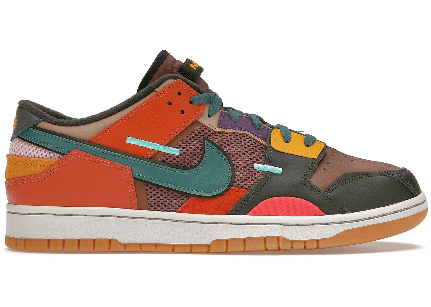 ナイキ ダンク 赤銅色 赤銅色 ダンクロー スニーカー メンズ NIKE DUNK LOW SCRAP ARCHEO BROWN / ARCHEO BROWN BICOASTAL SPORT