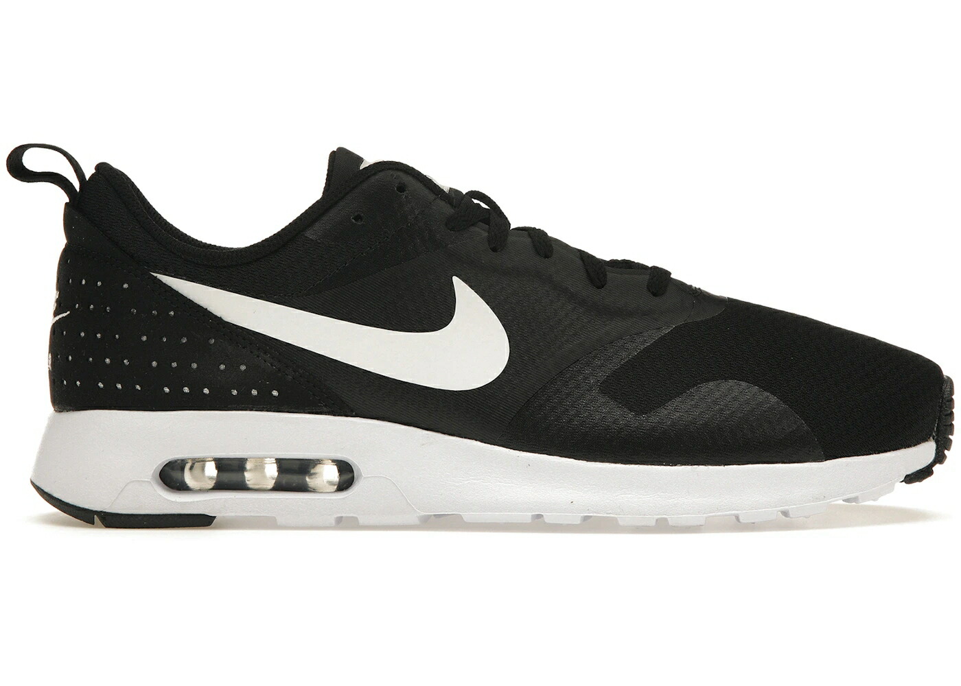 ナイキ マックス 黒色 ブラック 白色 ホワイト エアマックス スニーカー メンズ NIKE AIR MAX TAVAS BLACK/WHITE-BLACK / BLACK WHITE BLACK