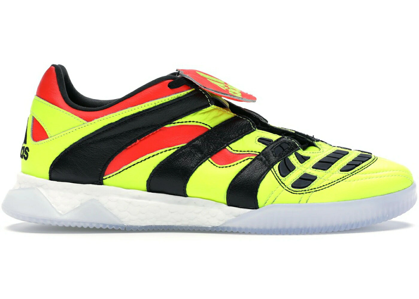 アディダス プレデター スニーカー スニーカー 黄味がかった 黄色 中核グループ 黒いこと 黒いこと メンズ ADIDAS PREDATOR ACCELERATOR TRAINERS SOLAR YELLOW / SOLAR YELLOW CORE BLACK SOLAR