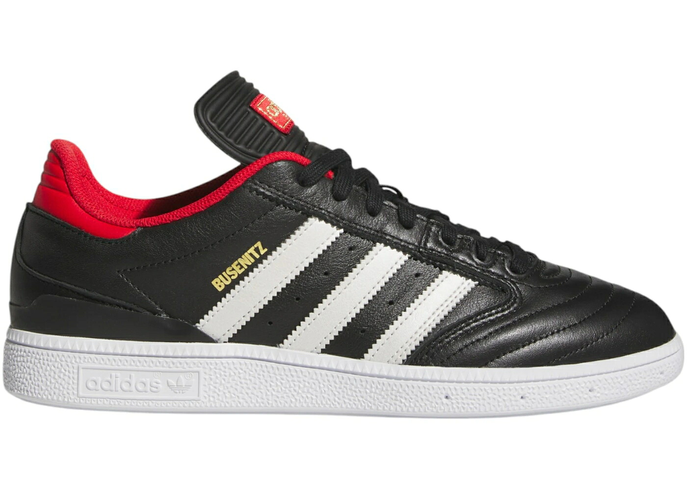 アディダス コア 黒色 ブラック ゼロ スニーカー メンズ ADIDAS BUSENITZ CORE BLACK ZERO METALIC BETTER SCARLET / CORE BLACK ZERO METALIC BETTER