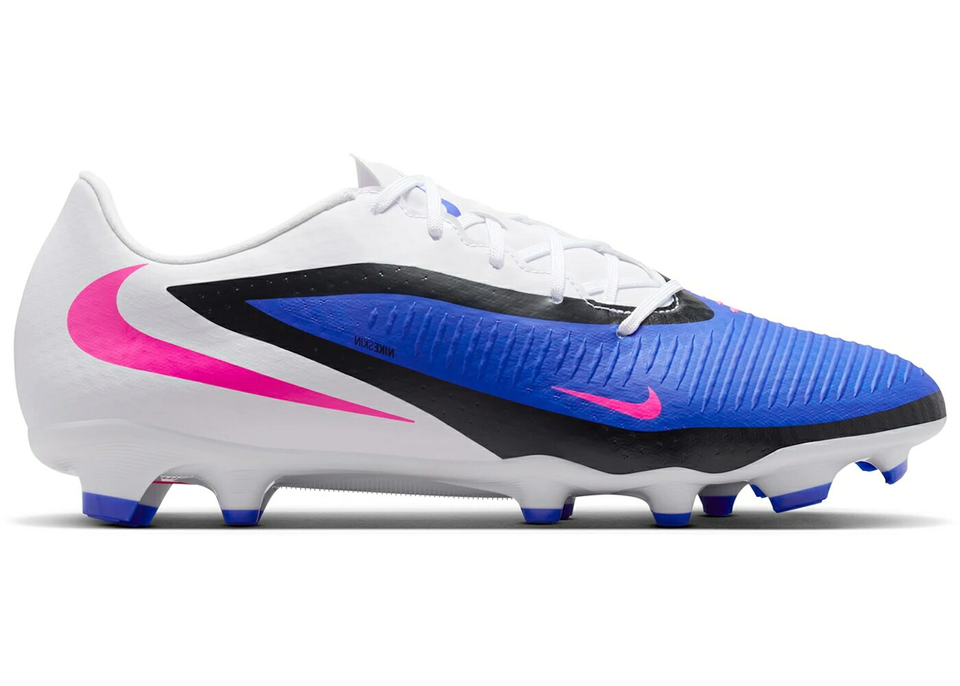 ナイキ 翰林院 青味 青み 白いこと 白いこと サクラ色 ブラジャー同盟罷業 スニーカー メンズ NIKE PHANTOM 6 LOW ACADEMY MG ATTACK PACK / RACER BLUE WHITE PINK BLAST