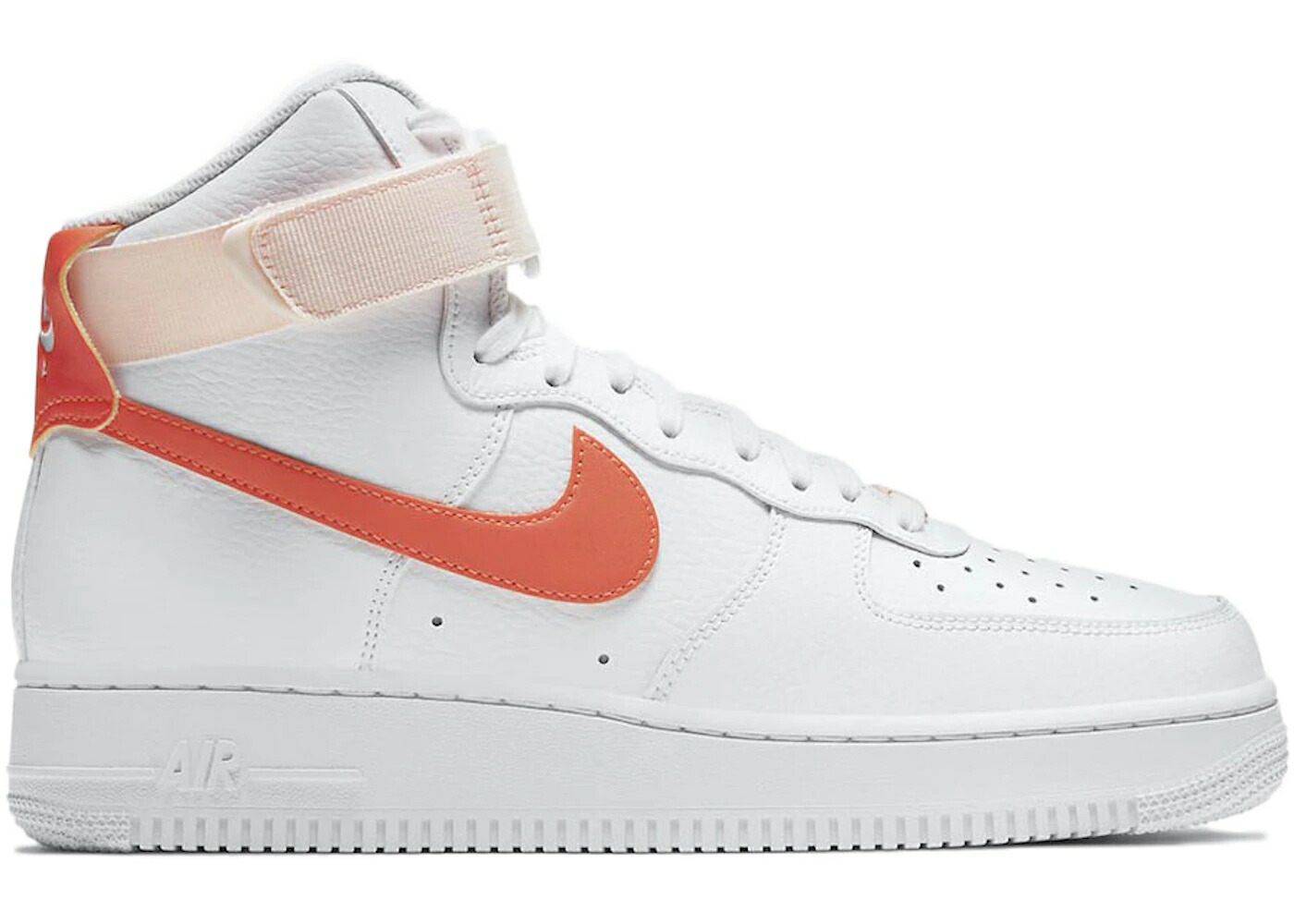 ナイキ 御機嫌 橙 オレンジ色 パール 白いこと 白いこと 空軍 WOMEN\u0027S スニーカー レディース NIKE AIR FORCE 1 HIGH ORANGE PEARL (WOMEN\u0027S) / WHITE ORANGE ORANGE PEARL