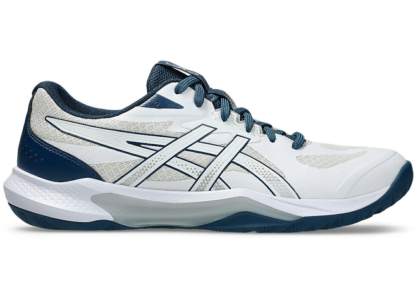 アシックス サー青少年 白いこと 白いこと 青味 青み スニーカー メンズ ASICS GEL-TACTIC 13 WHITE MAKO BLUE / WHITE MAKO BLUE