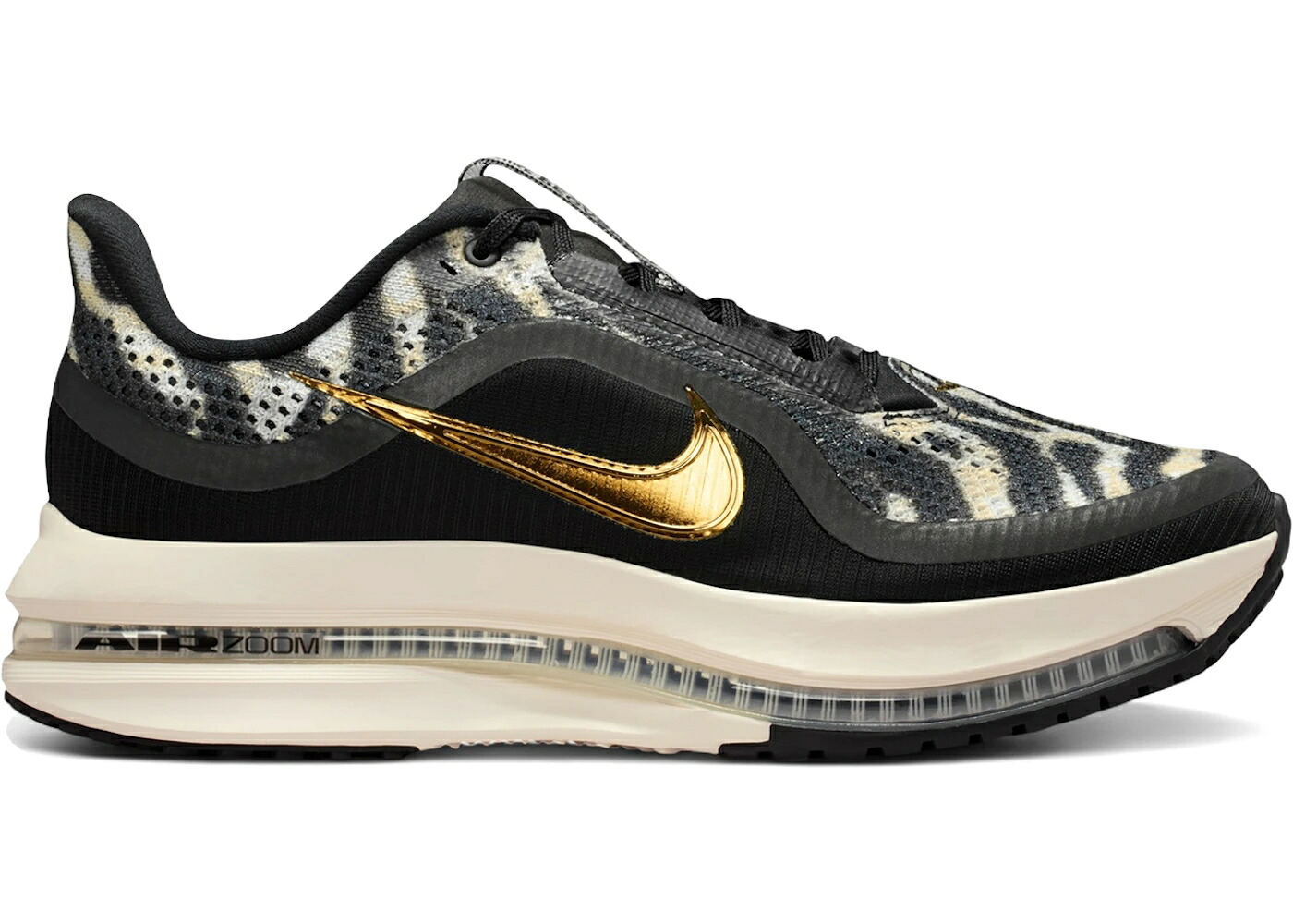 ナイキ ズーム ペガサス プレミアム 黒色 ブラック ゴールド ズームペガサス WOMEN'S スニーカー レディース NIKE AIR ZOOM PEGASUS PREMIUM ZEBRA (WOMEN'S) / BLACK METALLIC GOLD PHANTOM DARK|スニケス