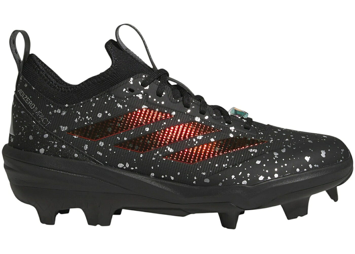 アディダス アディゼロ インパクト 黒色 ブラック 銀色 シルバー コア 2.0 スニーカー メンズ ADIDAS ADIZERO IMPACT TPU BSB SHADES BLACK SILVER METALLIC / CORE BLACK SILVER METALLIC CORE