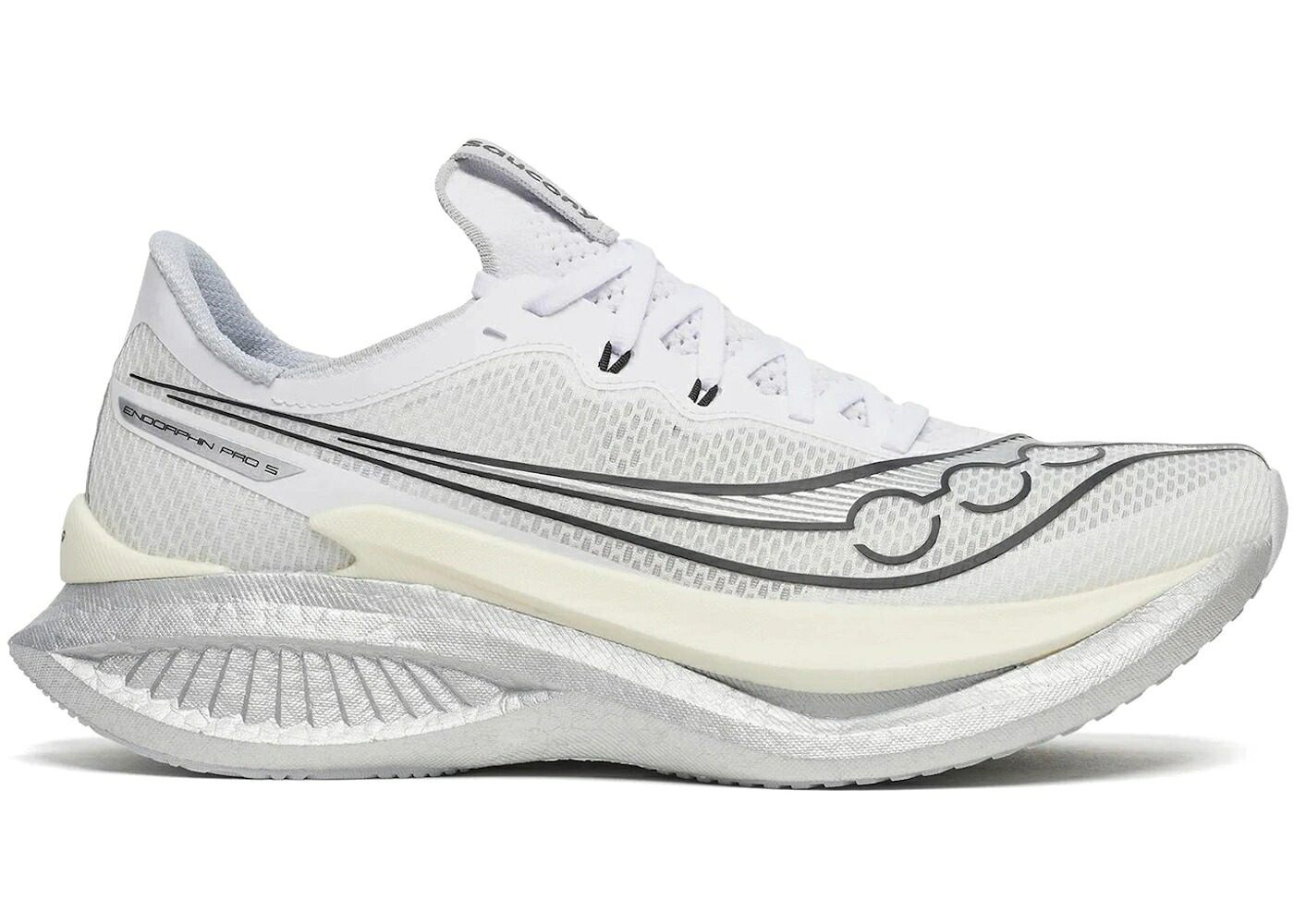 サッカニー 労働者階級 白いこと 白いこと 黒いこと 黒いこと スニーカー メンズ SAUCONY ENDORPHIN PRO 5 WHITE BLACK / WHITE BLACK